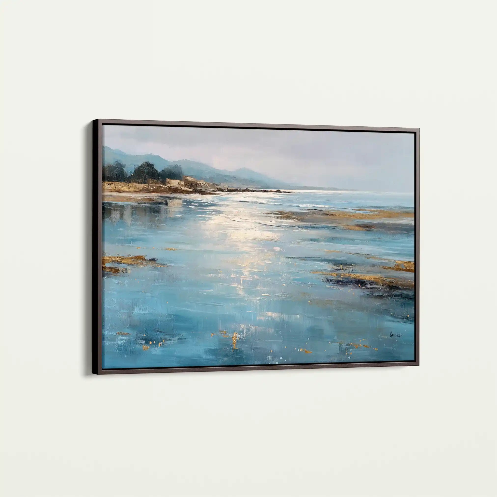 Abstract 1652 Canvas Art 60 x 40 cm / Stretched on hidden frame