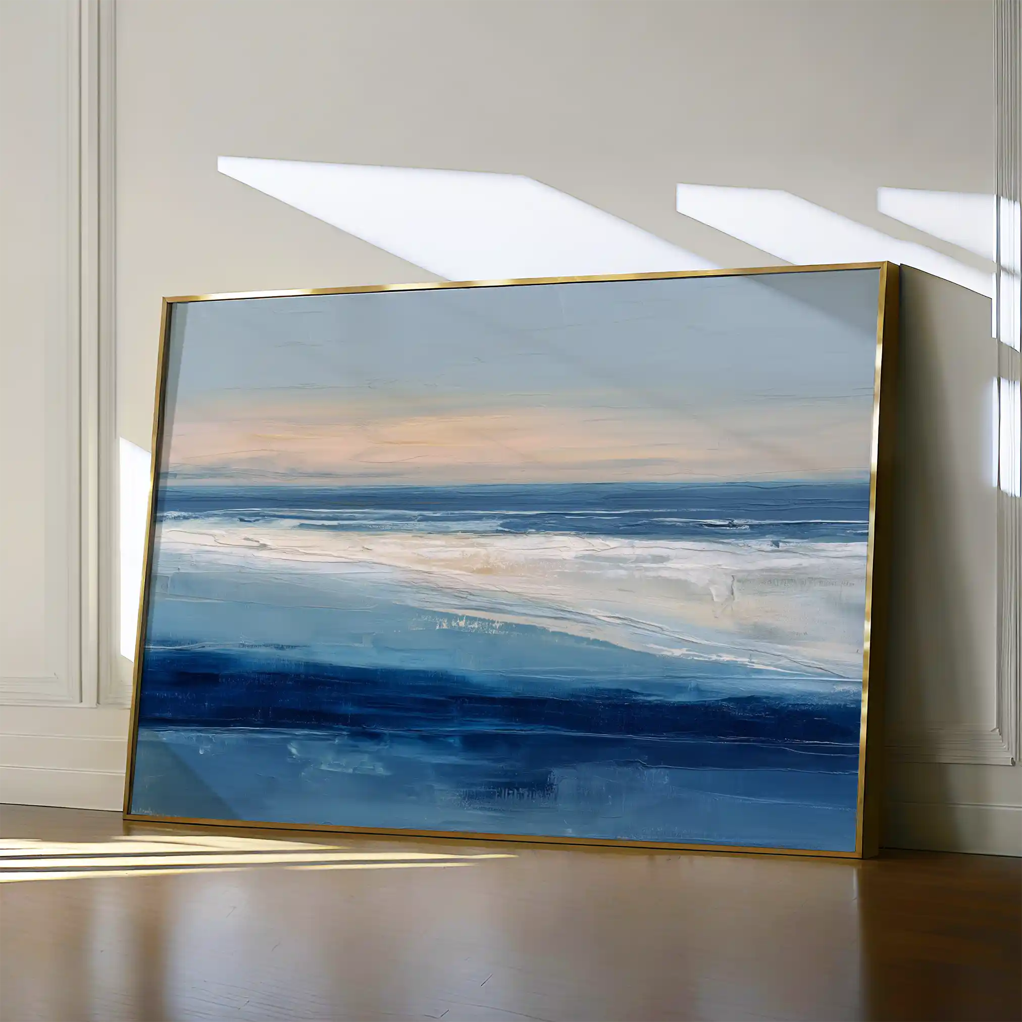 Abstract 1653 Canvas Art 60 x 40 cm / Stretched on hidden frame
