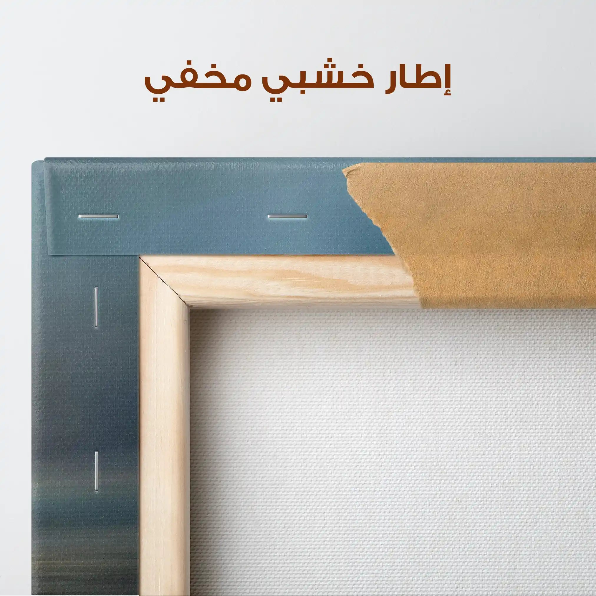 Abstract 1655 Canvas Art 60 x 40 cm / Stretched on hidden frame