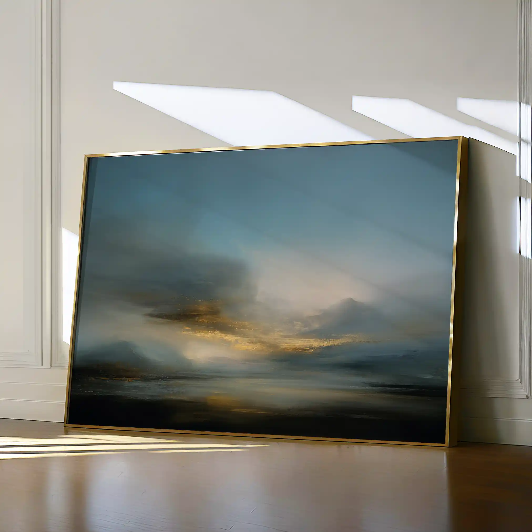 Abstract 1656 Canvas Art 60 x 40 cm / Stretched on hidden frame
