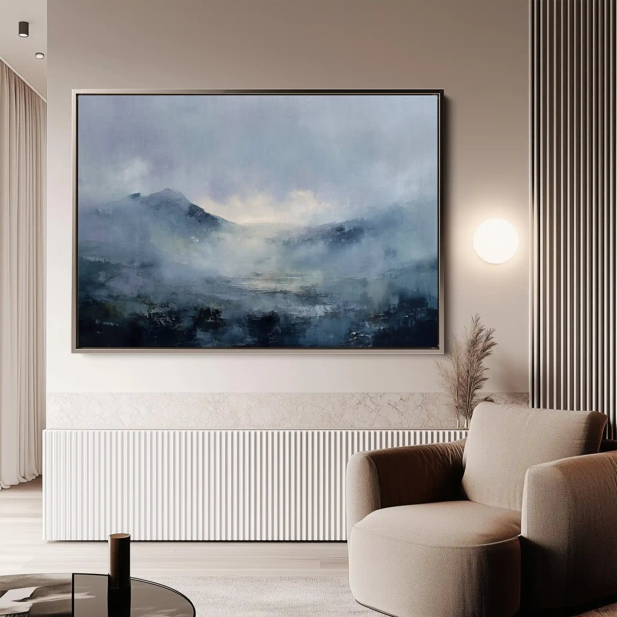 Abstract 1659 Canvas Art 60 x 40 cm / Stretched on hidden frame