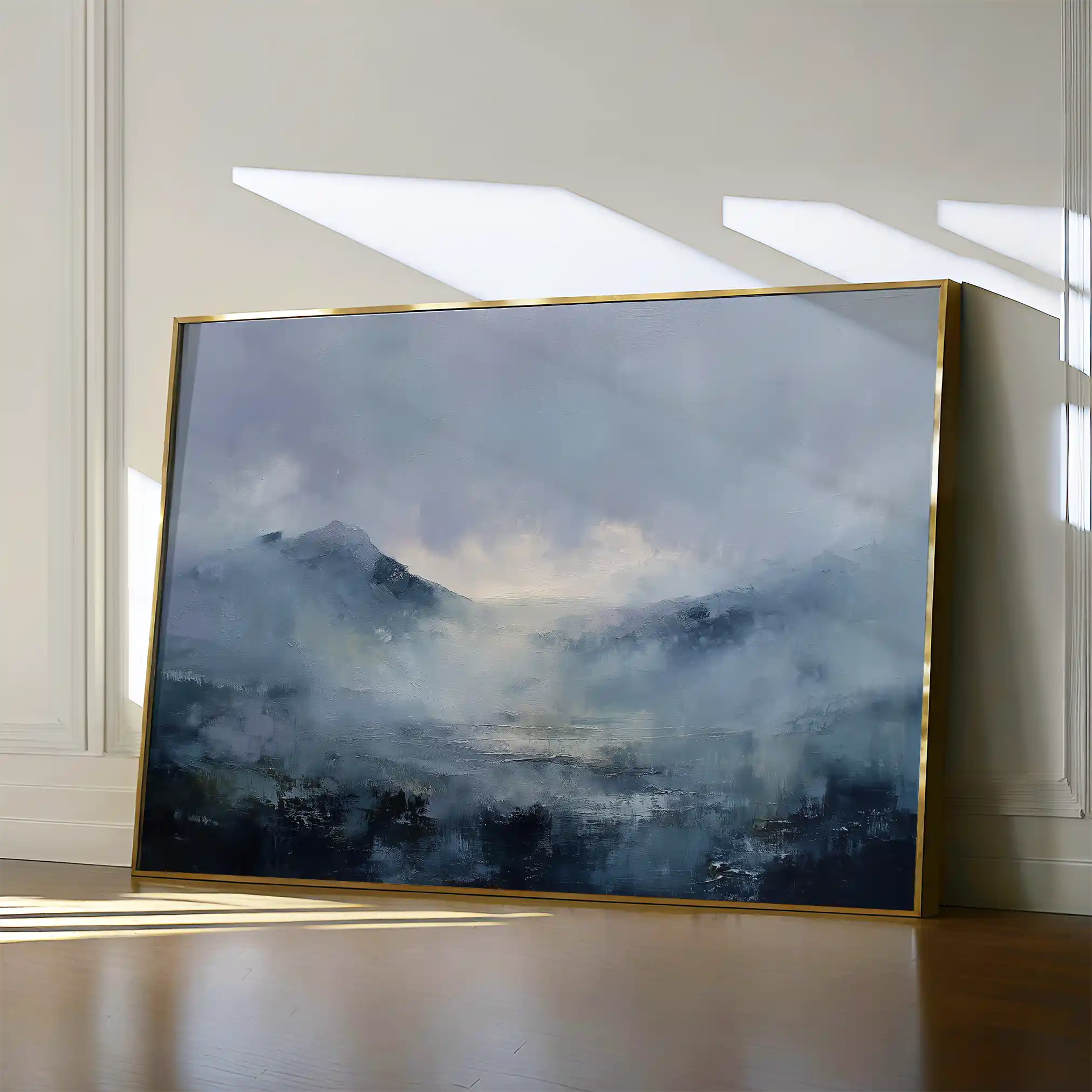 Abstract 1659 Canvas Art 60 x 40 cm / Stretched on hidden frame