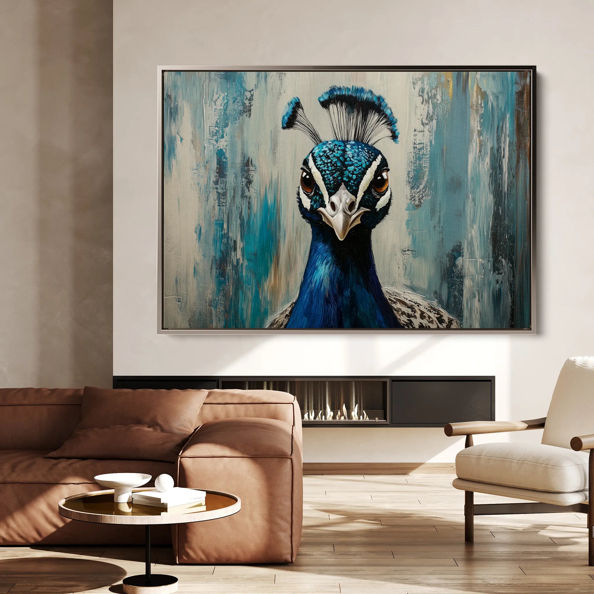 Animals Canvas Wall Art WAD166-AN 90 x 60 cm / Stretched on hidden frame