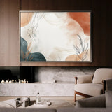 Boho 166 Canvas Art 90 x 60 cm / Stretched on hidden frame