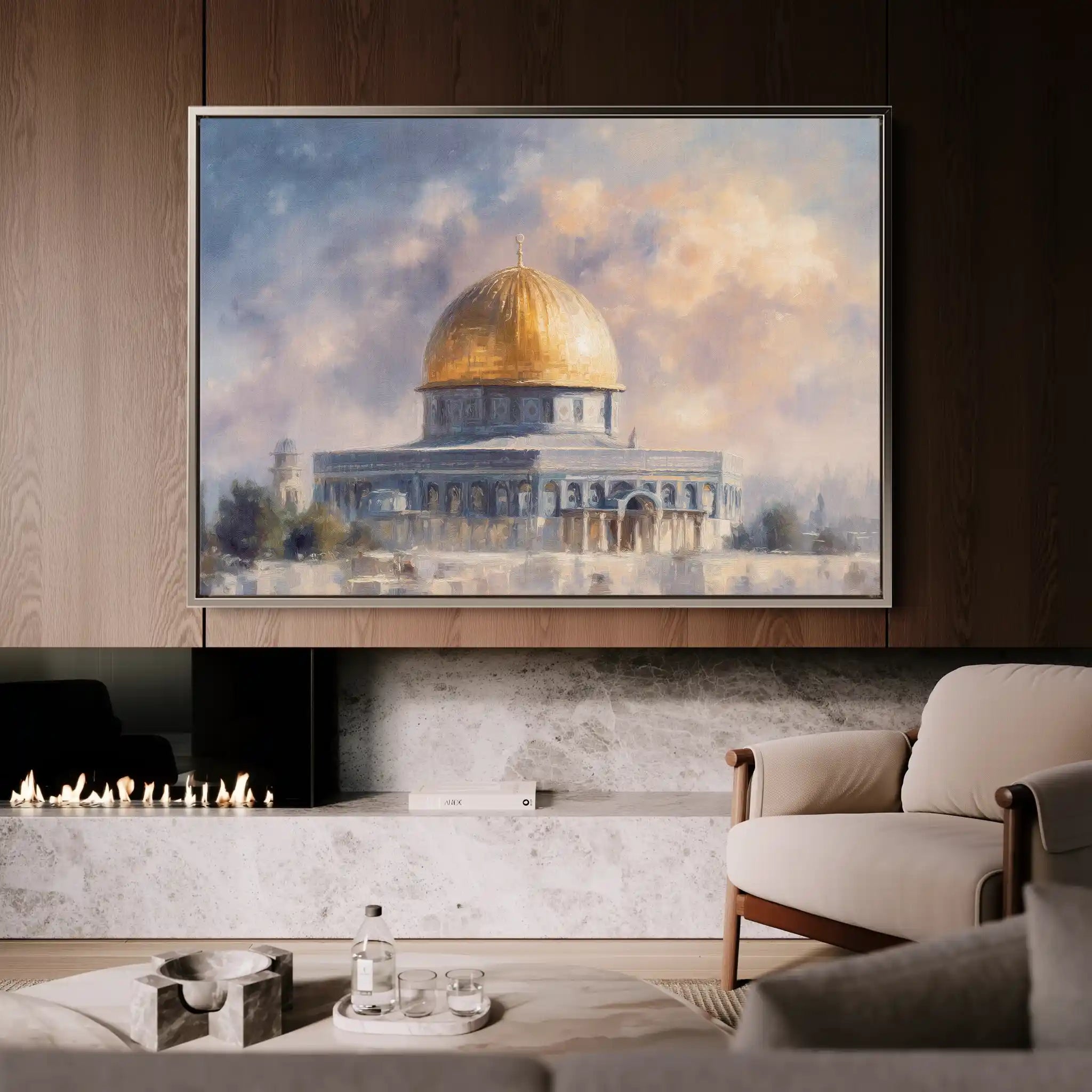 Palestine 166 Canvas Art 60 x 40 cm / Stretched on hidden frame