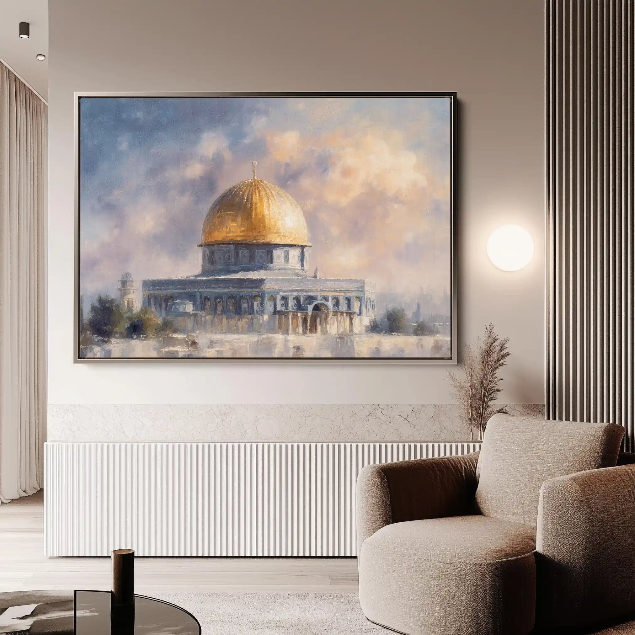 Palestine 166 Canvas Art 60 x 40 cm / Stretched on hidden frame