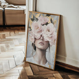 Portrait 166 Canvas Art 90 x 60 cm / Stretched on hidden frame