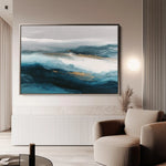 Abstract 1660 Canvas Art 60 x 40 cm / Stretched on hidden frame