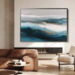 Abstract 1660 Canvas Art 60 x 40 cm / Stretched on hidden frame