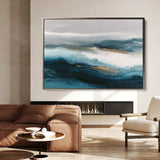 Abstract 1660 Canvas Art 60 x 40 cm / Stretched on hidden frame