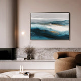 Abstract 1660 Canvas Art 60 x 40 cm / Stretched on hidden frame