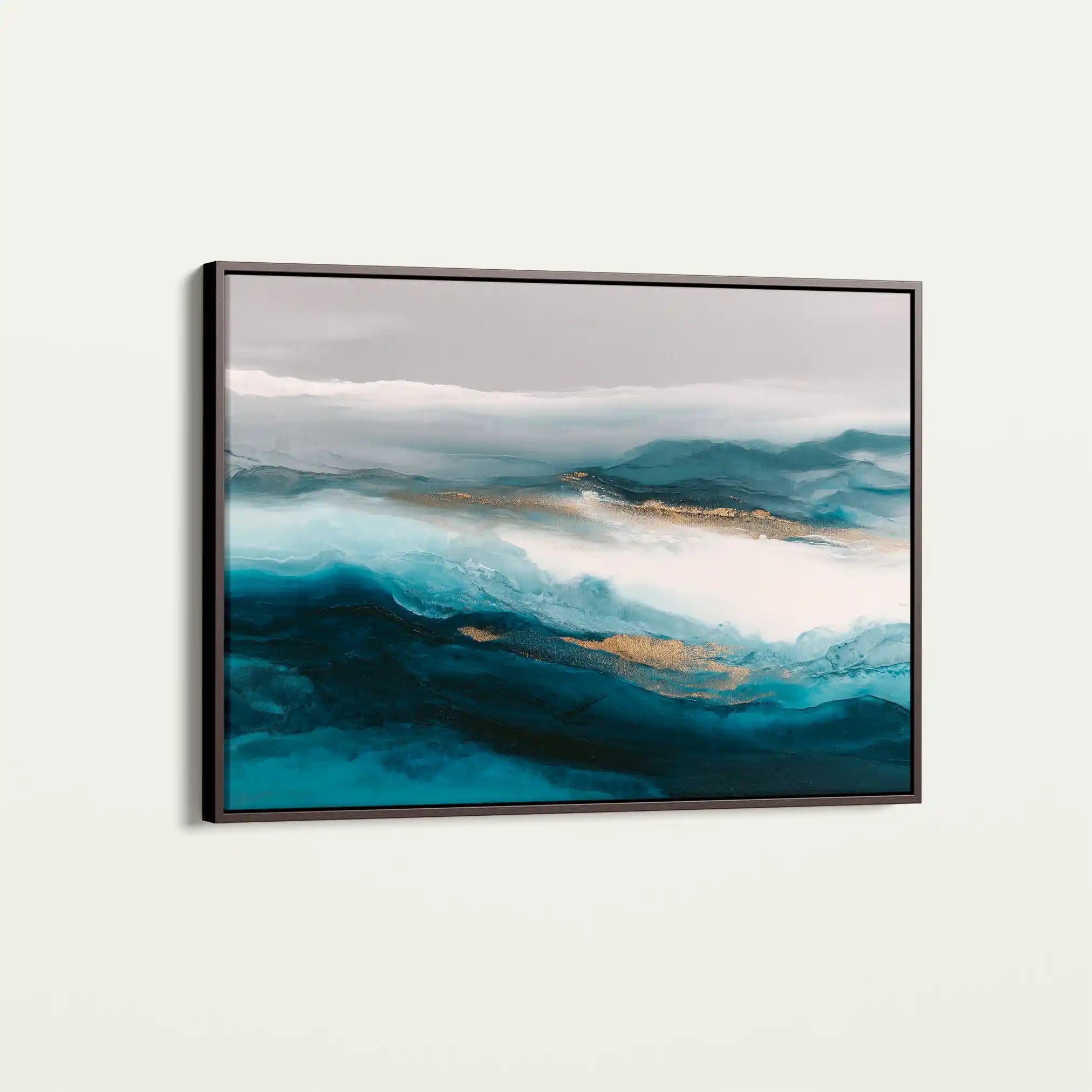 Abstract 1660 Canvas Art 60 x 40 cm / Stretched on hidden frame
