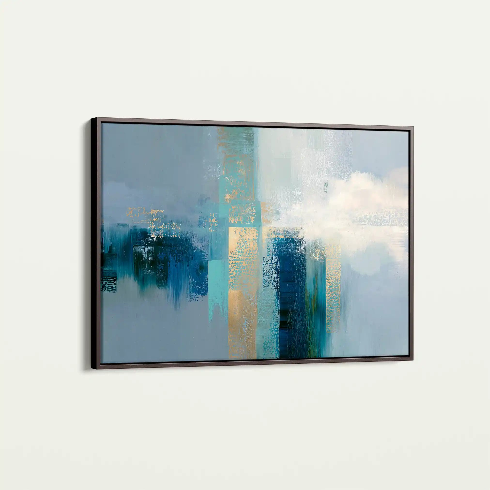 Abstract 1664 Canvas Art 60 x 40 cm / Stretched on hidden frame