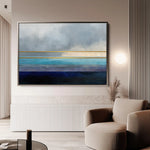 Abstract 1666 Canvas Art 60 x 40 cm / Stretched on hidden frame