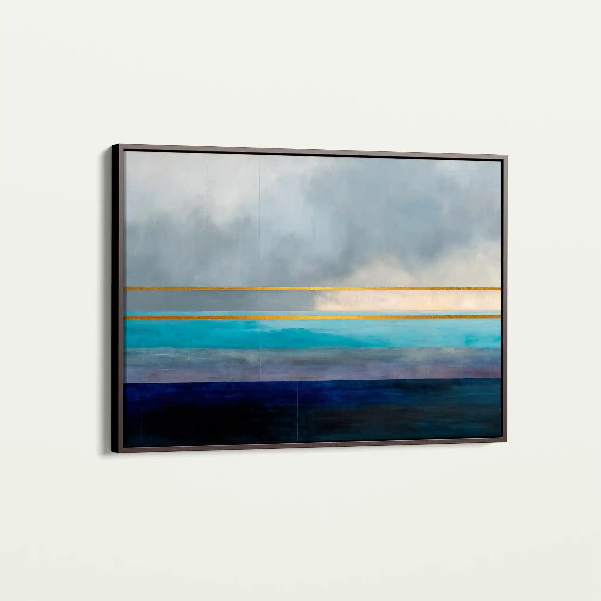 Abstract 1666 Canvas Art 60 x 40 cm / Stretched on hidden frame