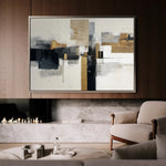 Abstract 1668 Canvas Art 60 x 40 cm / Stretched on hidden frame