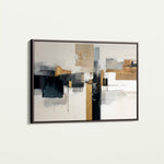 Abstract 1668 Canvas Art 60 x 40 cm / Stretched on hidden frame