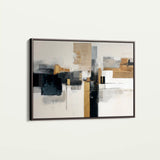 Abstract 1668 Canvas Art 60 x 40 cm / Stretched on hidden frame