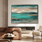 Abstract 1669 Canvas Art 60 x 40 cm / Stretched on hidden frame