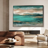 Abstract 1669 Canvas Art 60 x 40 cm / Stretched on hidden frame