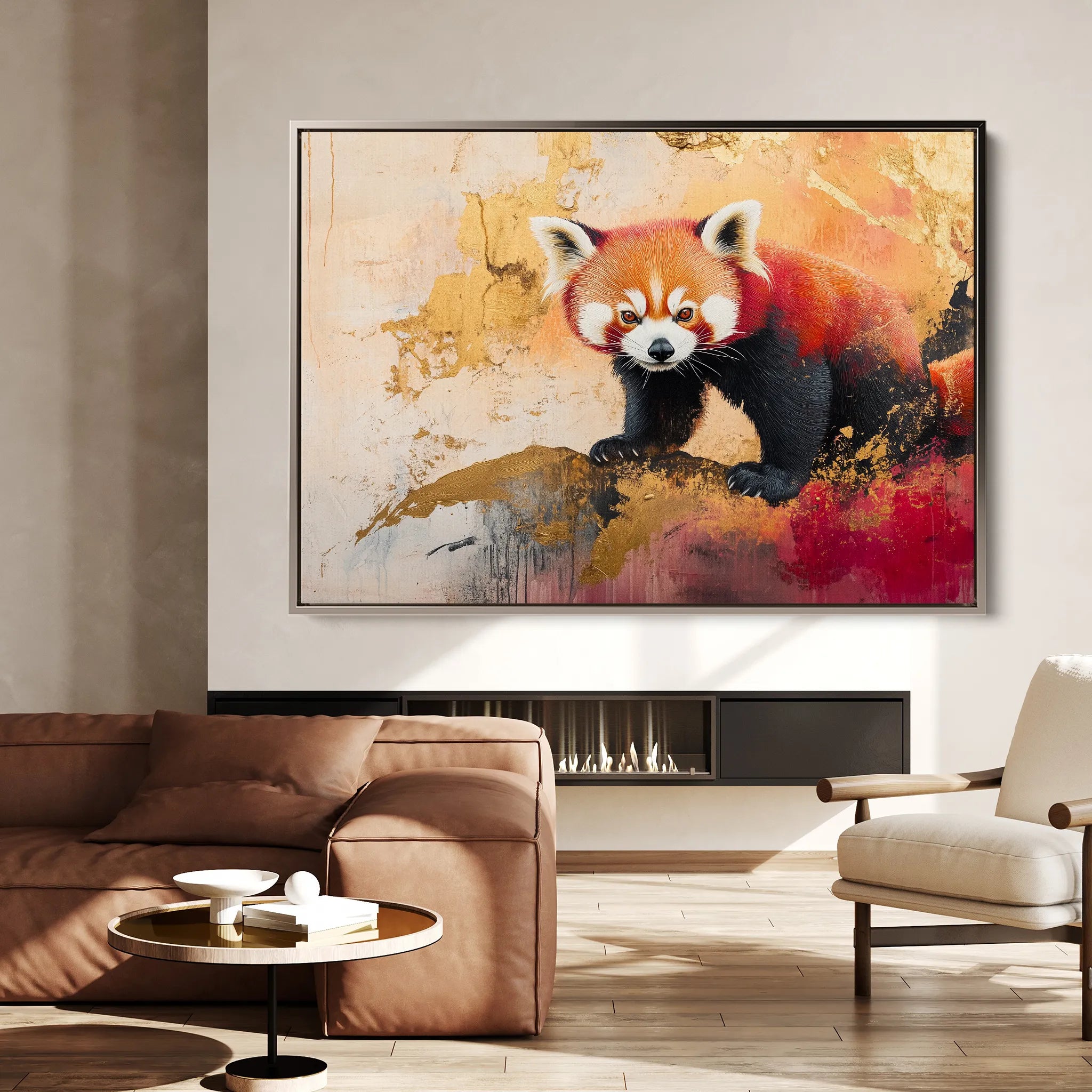Animals Canvas Wall Art WAD167-AN 90 x 60 cm / Stretched on hidden frame