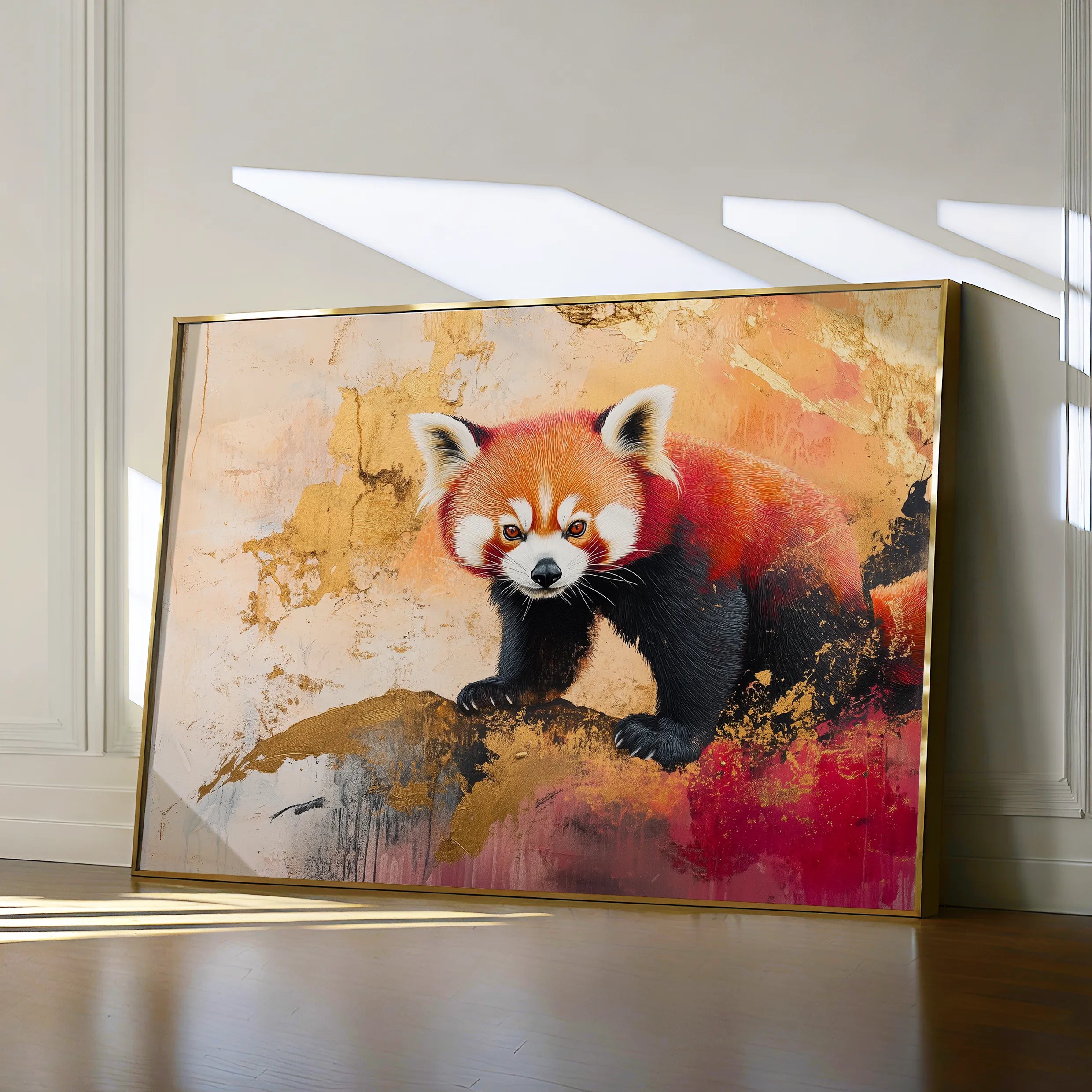 Animals Canvas Wall Art WAD167-AN 90 x 60 cm / Stretched on hidden frame