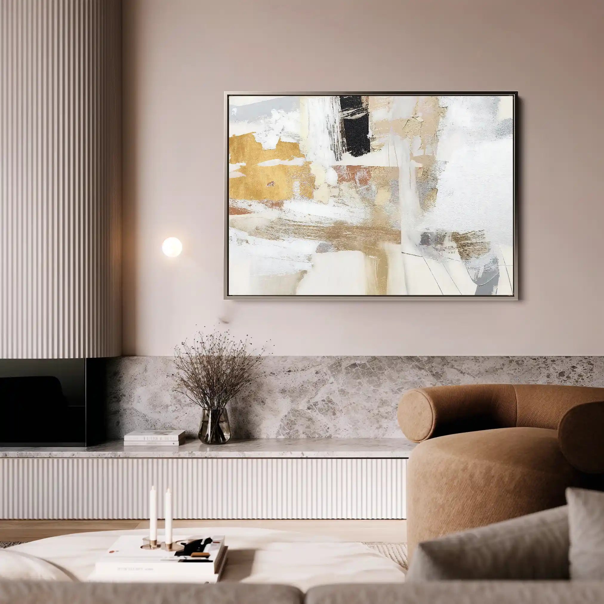 Abstract 167 Canvas Art 60 x 40 cm / Stretched on hidden frame