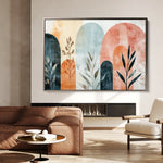 Boho 167 Canvas Art 90 x 60 cm / Stretched on hidden frame