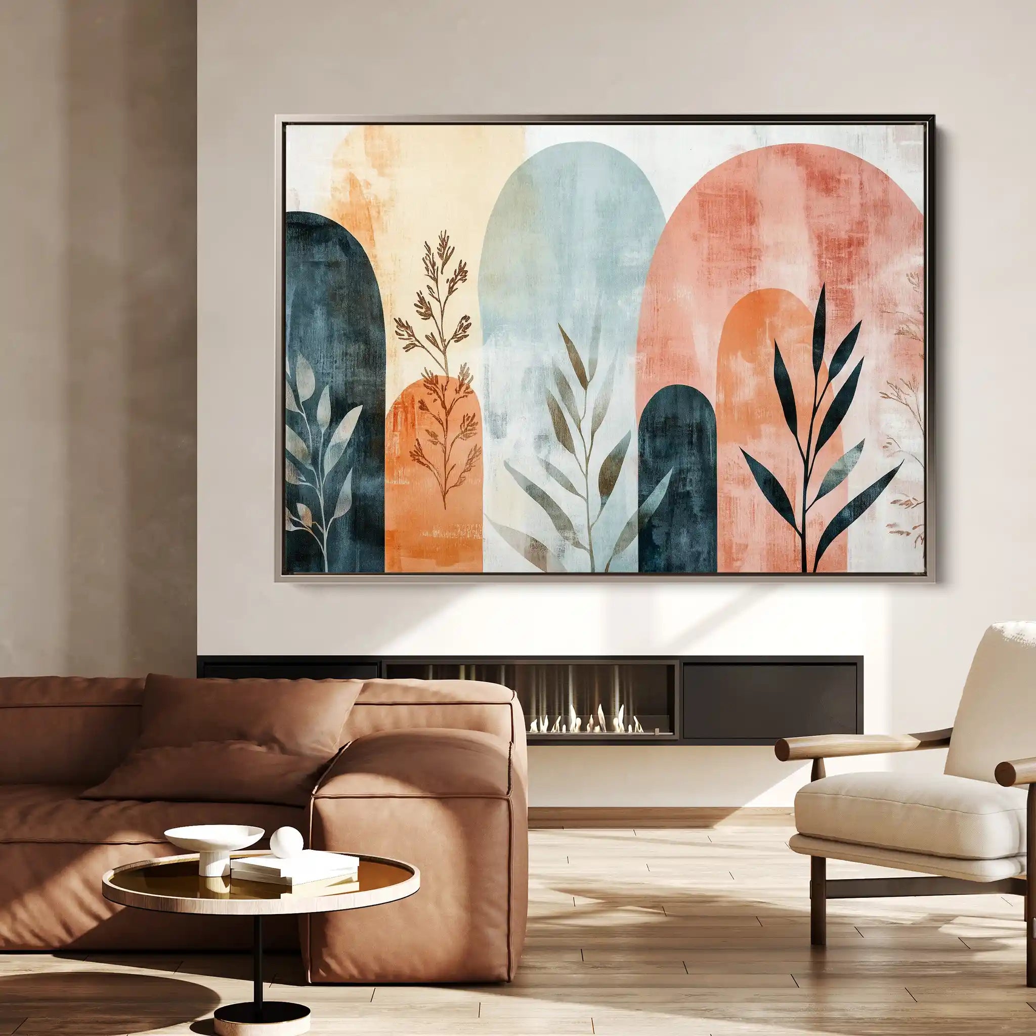 Boho 167 Canvas Art 90 x 60 cm / Stretched on hidden frame