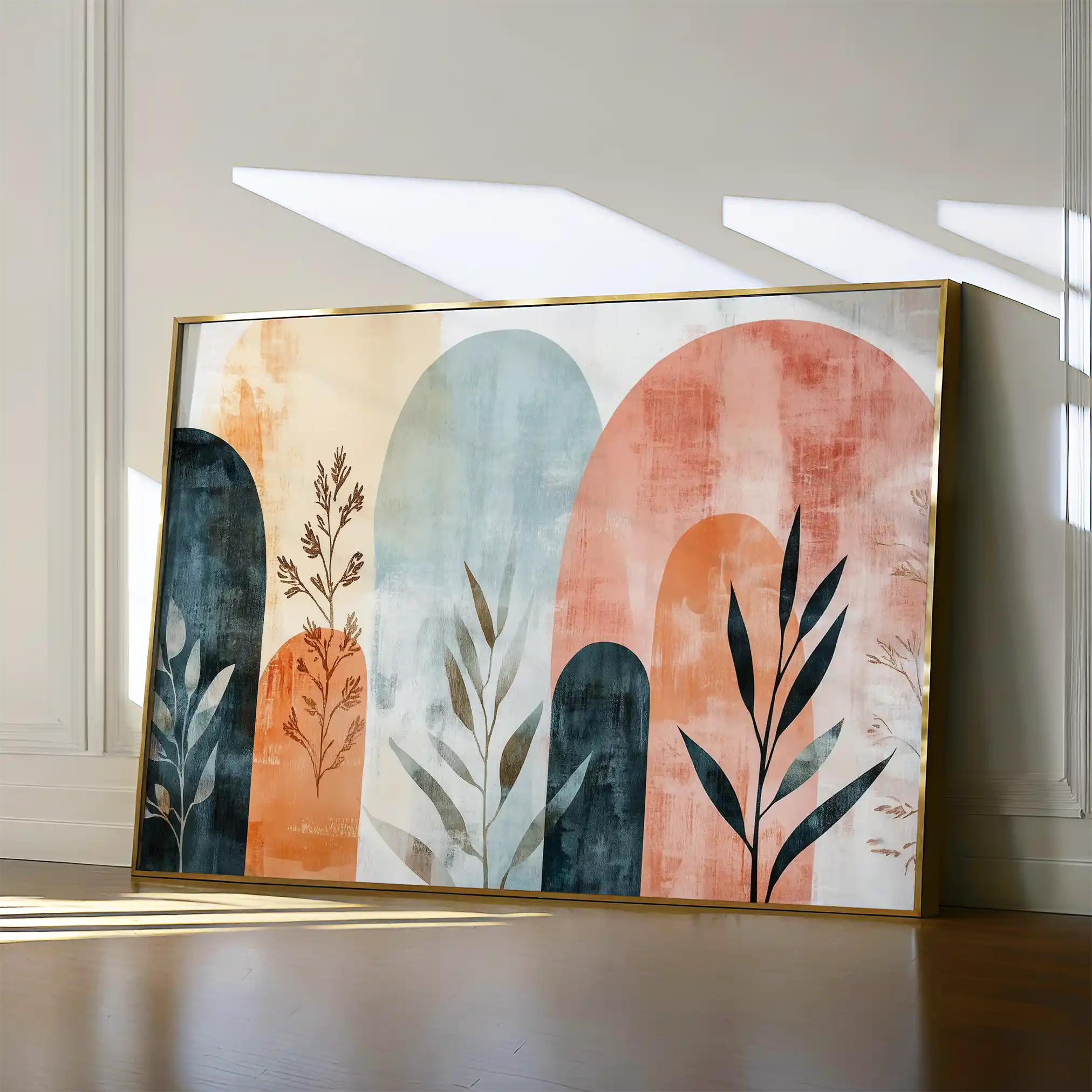 Boho 167 Canvas Art 90 x 60 cm / Stretched on hidden frame