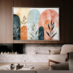 Boho 167 Canvas Art 90 x 60 cm / Stretched on hidden frame
