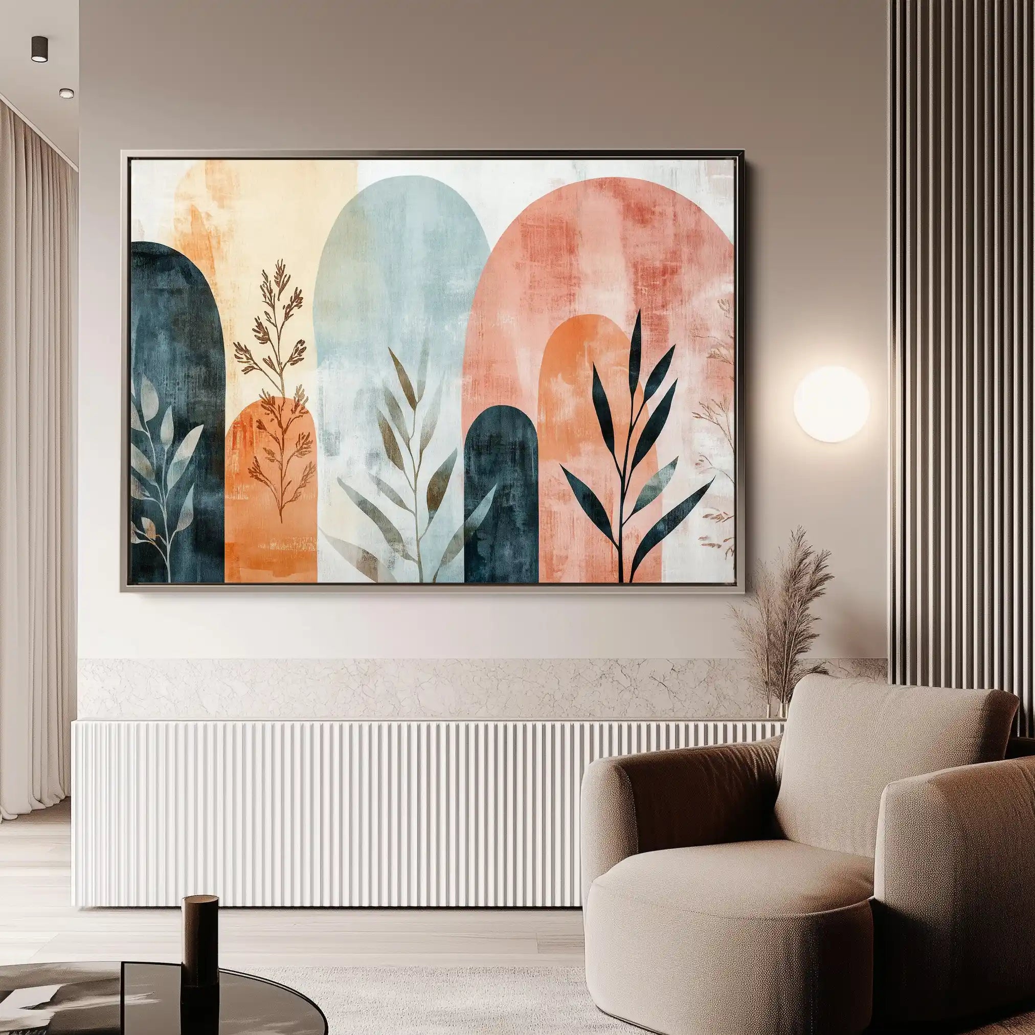 Boho 167 Canvas Art 90 x 60 cm / Stretched on hidden frame