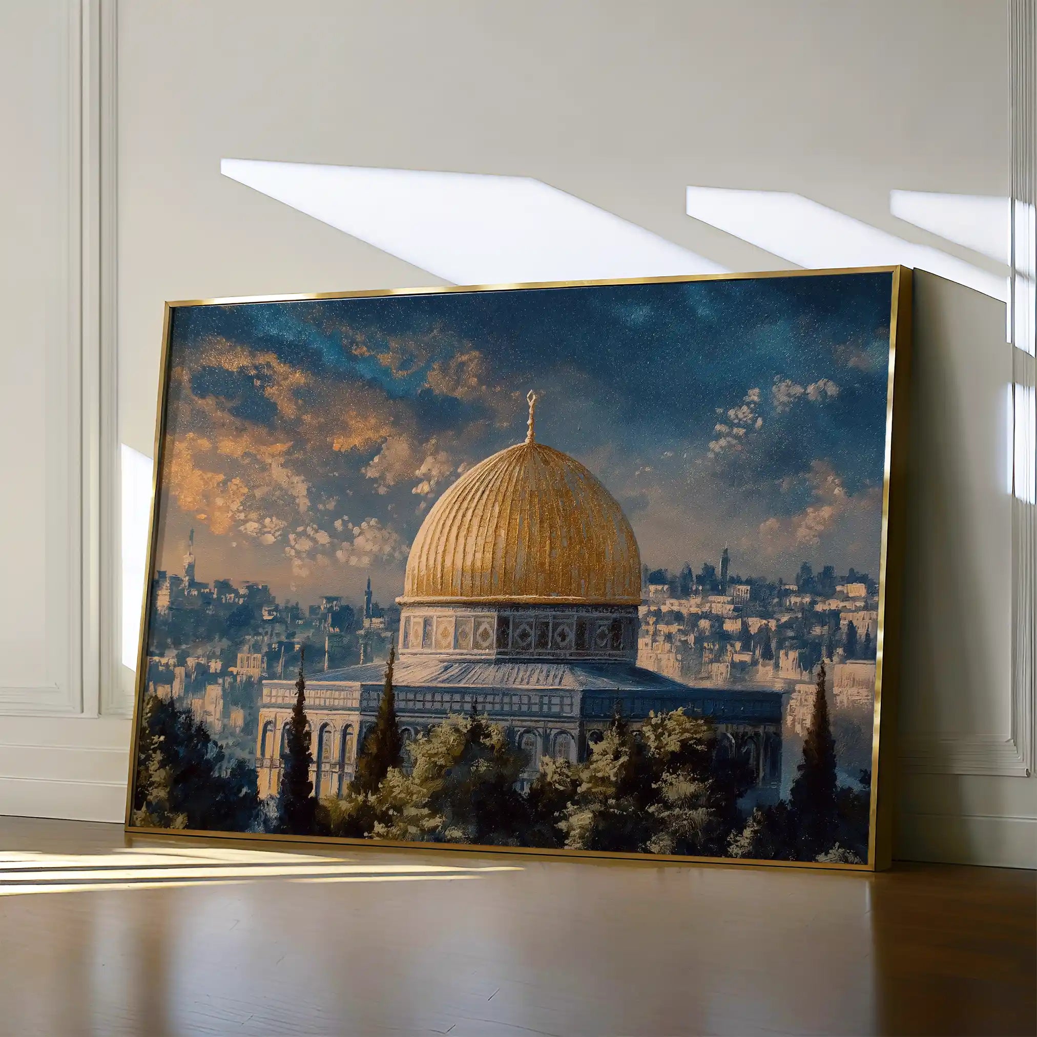 Palestine 167 Canvas Art 60 x 40 cm / Stretched on hidden frame