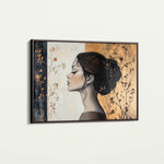 Portrait 167 Canvas Art 90 x 60 cm / Stretched on hidden frame