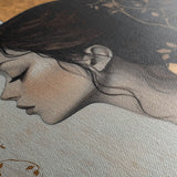 Portrait 167 Canvas Art 90 x 60 cm / Stretched on hidden frame