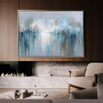 Abstract 1672 Canvas Art 60 x 40 cm / Stretched on hidden frame