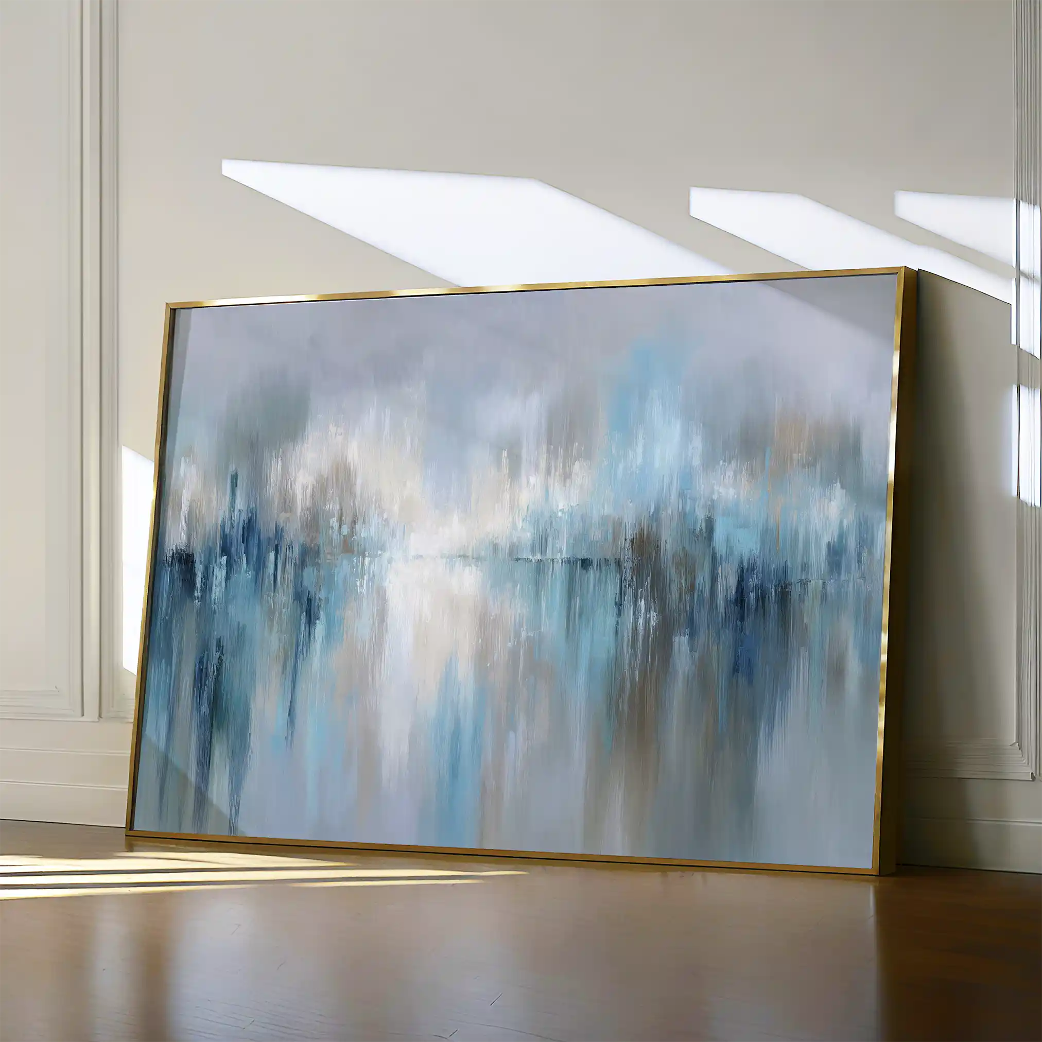 Abstract 1672 Canvas Art 60 x 40 cm / Stretched on hidden frame