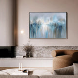 Abstract 1672 Canvas Art 60 x 40 cm / Stretched on hidden frame