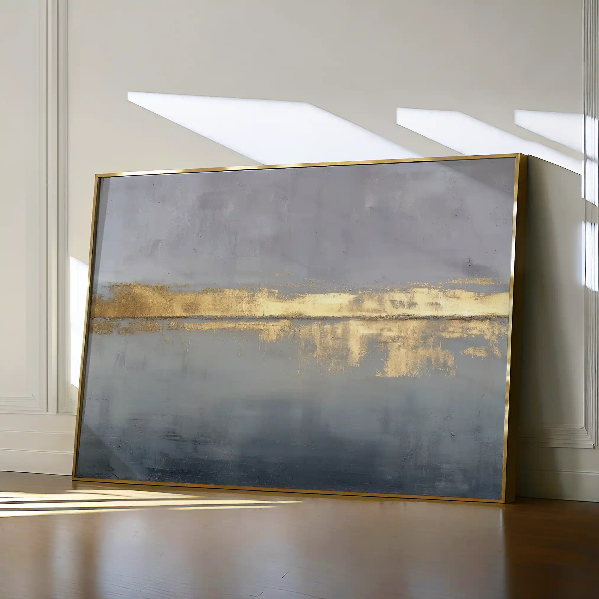 Abstract 1675 Canvas Art 60 x 40 cm / Stretched on hidden frame