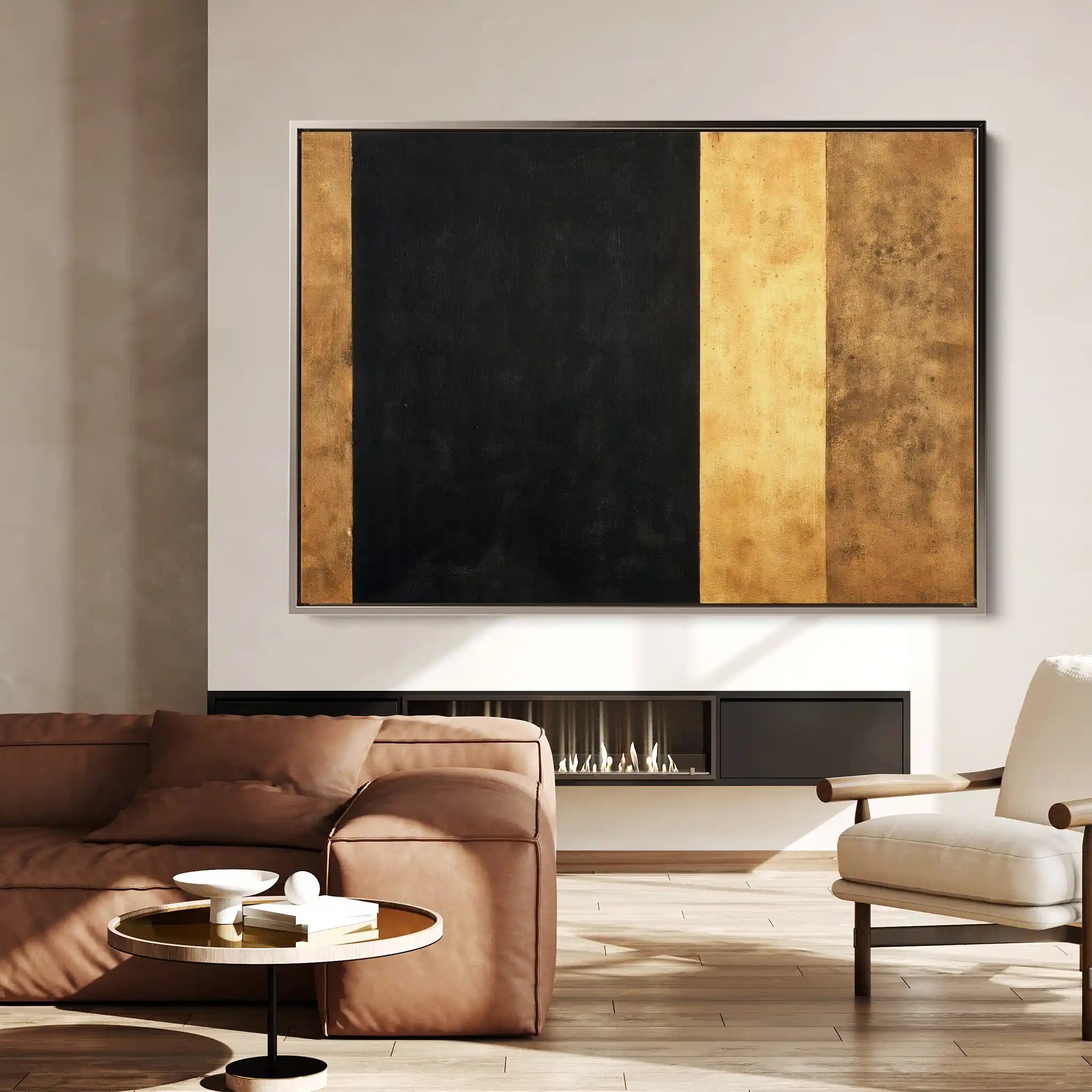 Abstract 1676 Canvas Art 60 x 40 cm / Stretched on hidden frame
