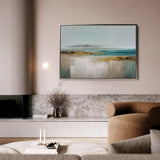 Abstract 1677 Canvas Art 60 x 40 cm / Stretched on hidden frame