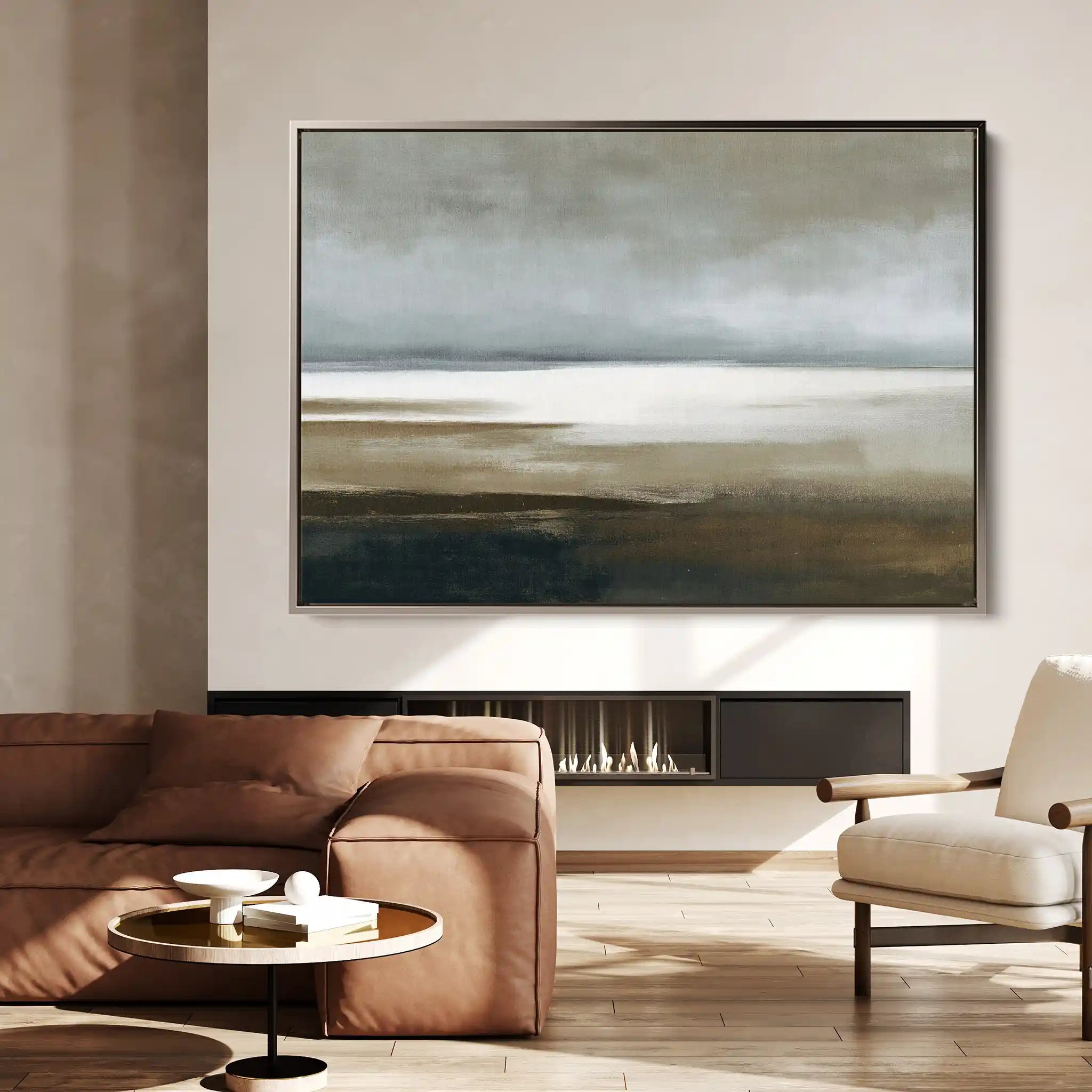 Abstract 1679 Canvas Art 60 x 40 cm / Stretched on hidden frame