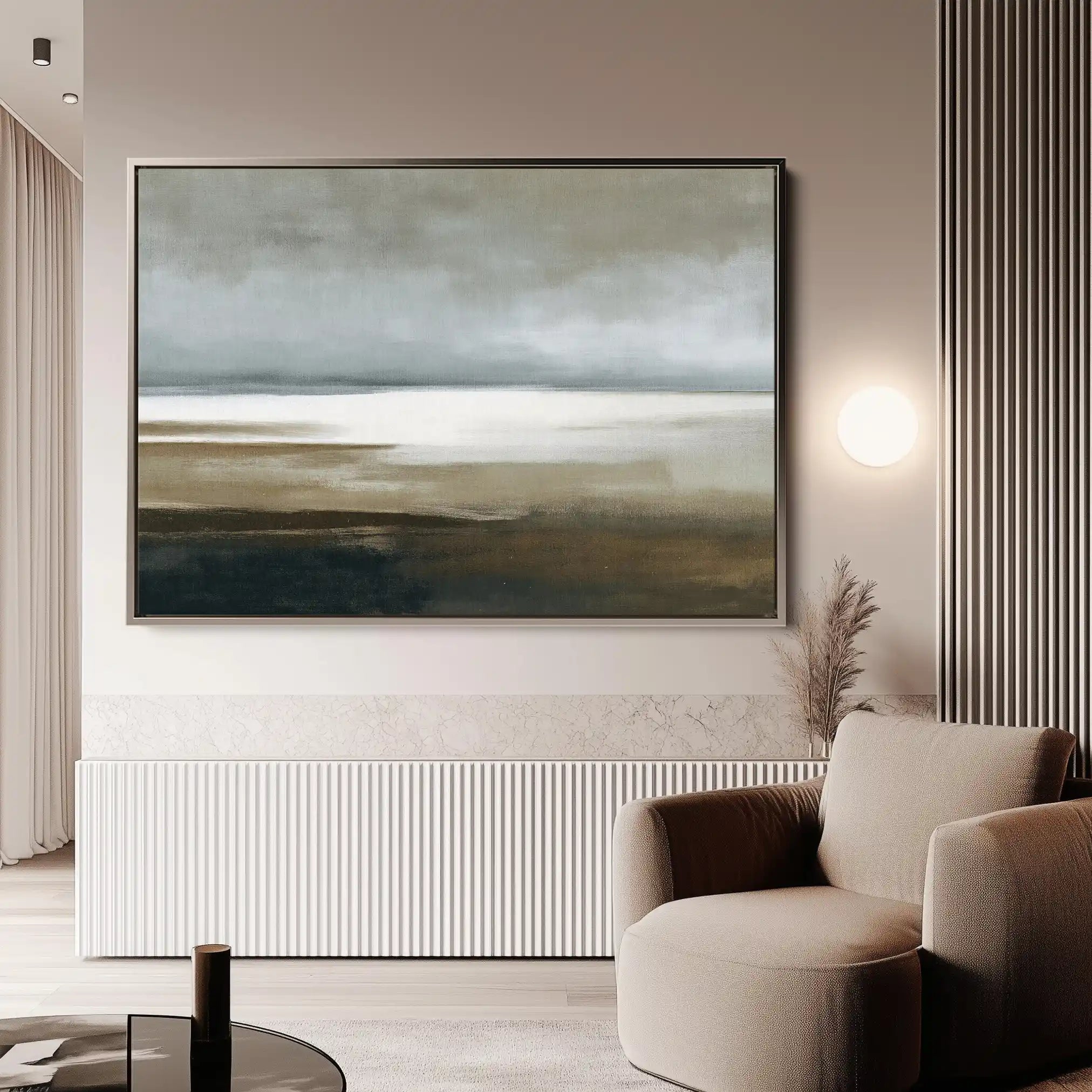 Abstract 1679 Canvas Art 60 x 40 cm / Stretched on hidden frame