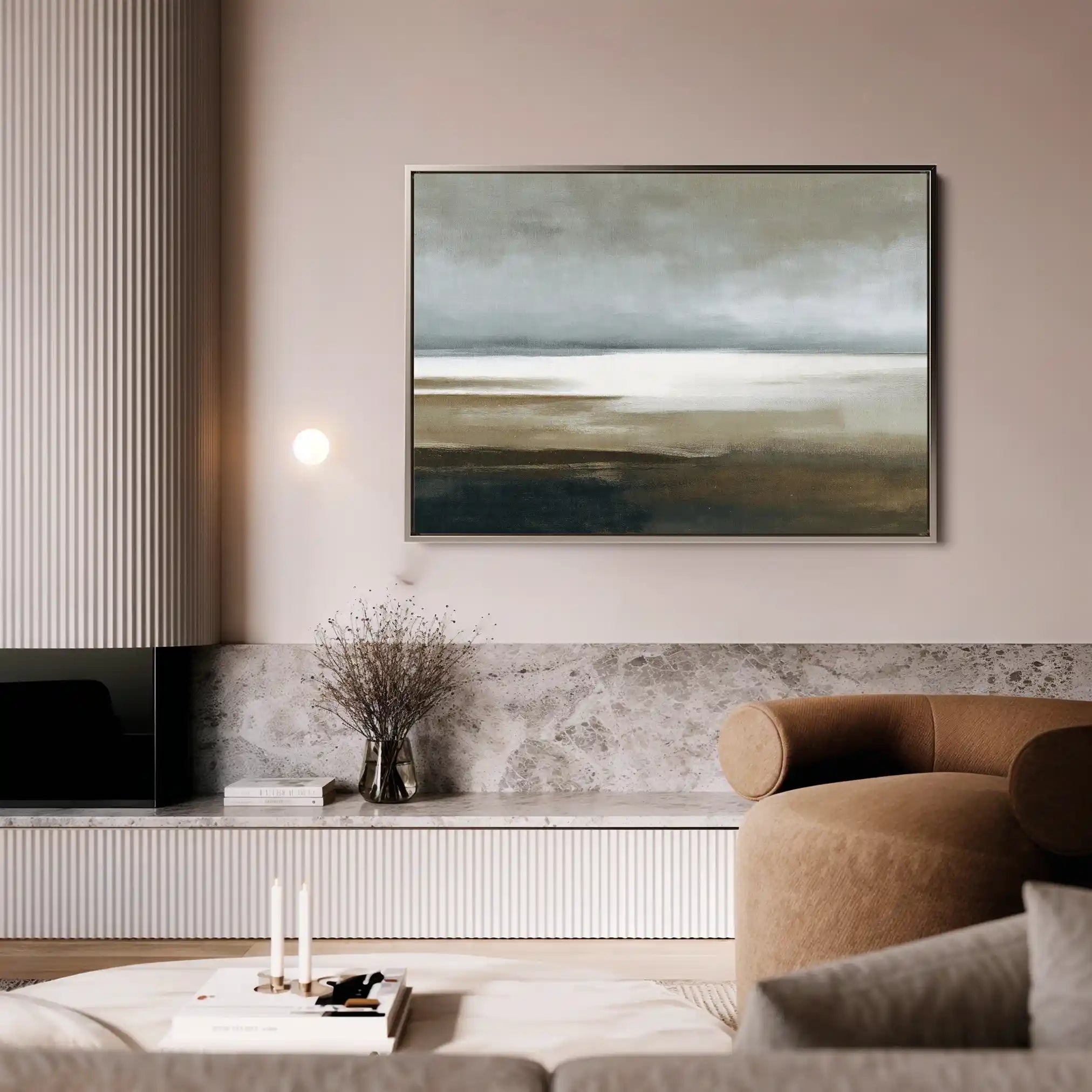 Abstract 1679 Canvas Art 60 x 40 cm / Stretched on hidden frame