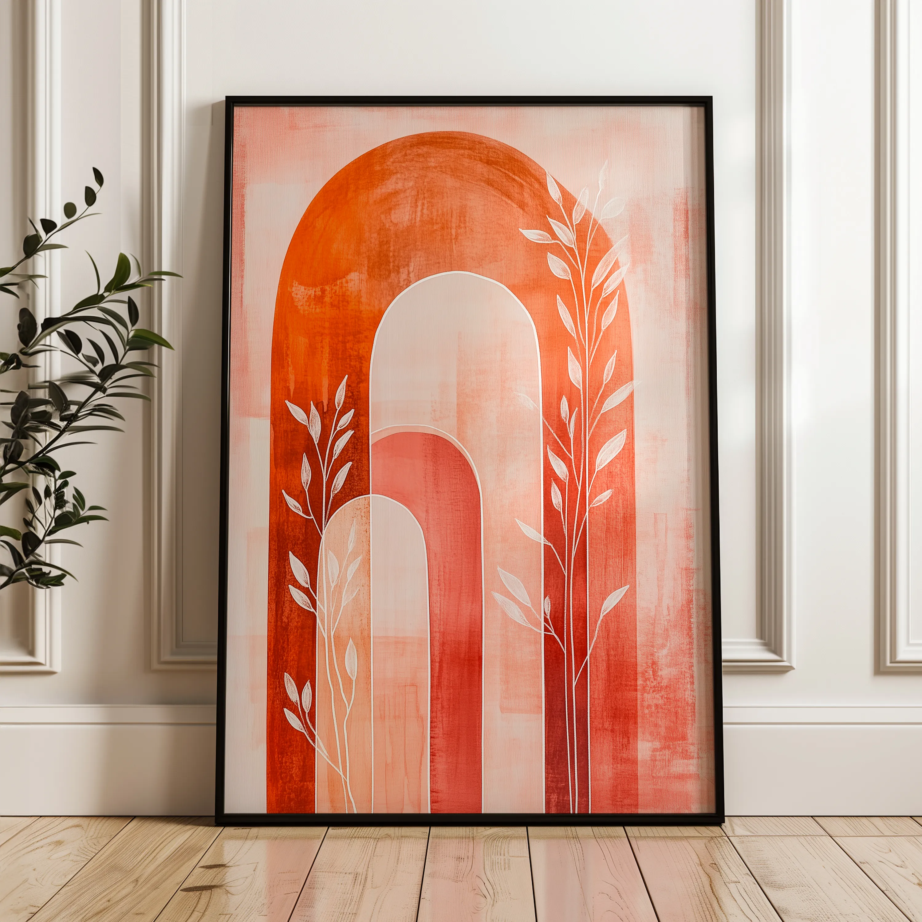 Boho Canvas Wall Art WAD168-BH 90 x 60 cm / Stretched on hidden frame