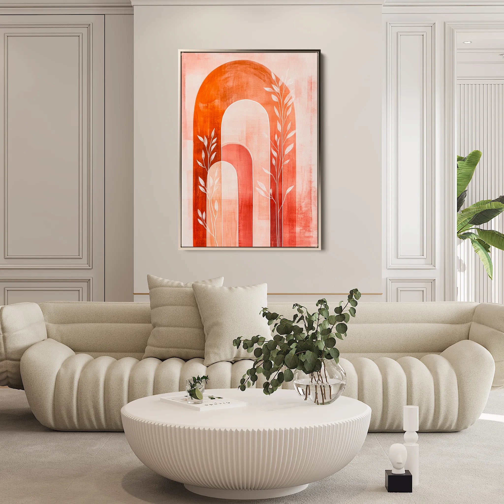 Boho Canvas Wall Art WAD168-BH 90 x 60 cm / Stretched on hidden frame