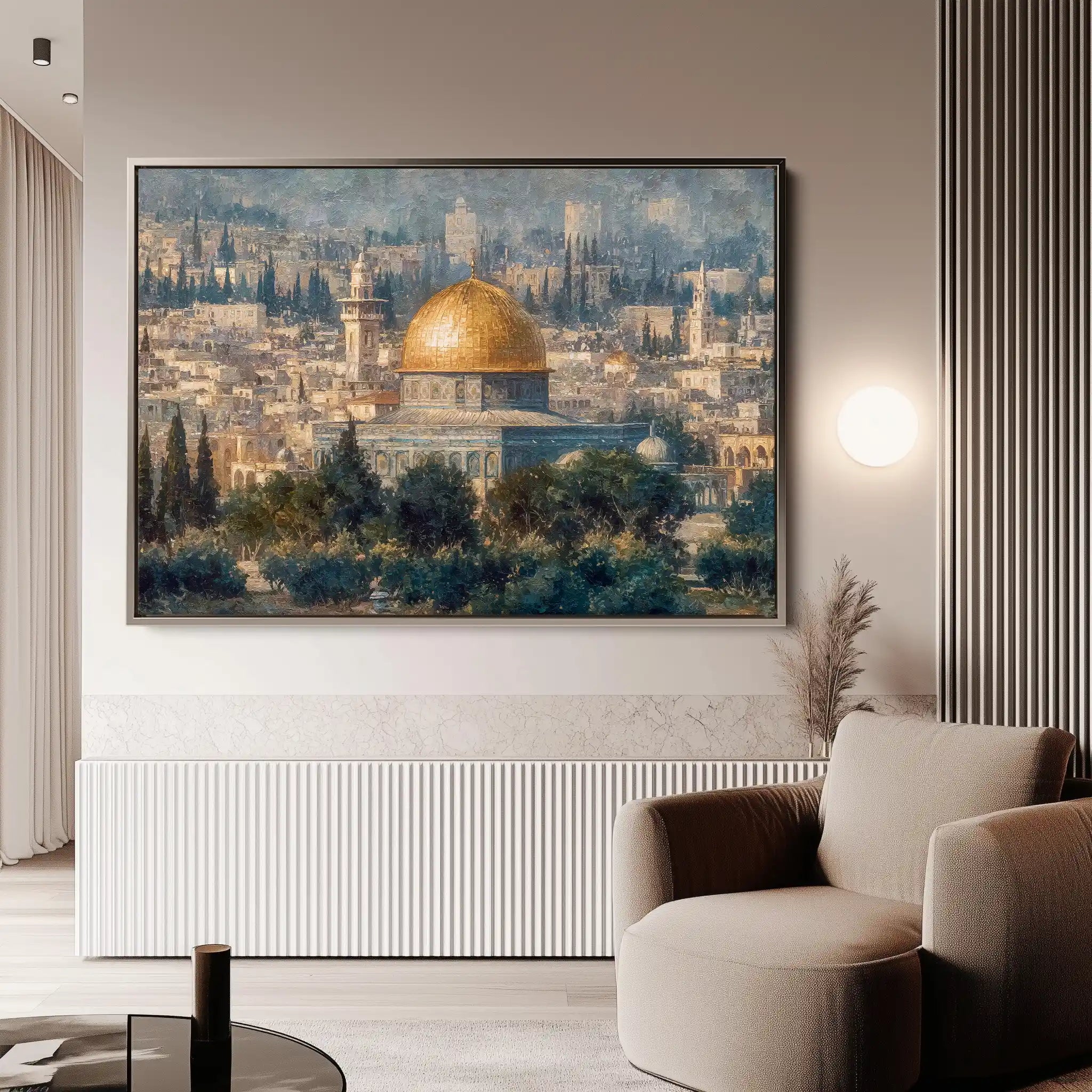 Palestine 168 Canvas Art 60 x 40 cm / Stretched on hidden frame