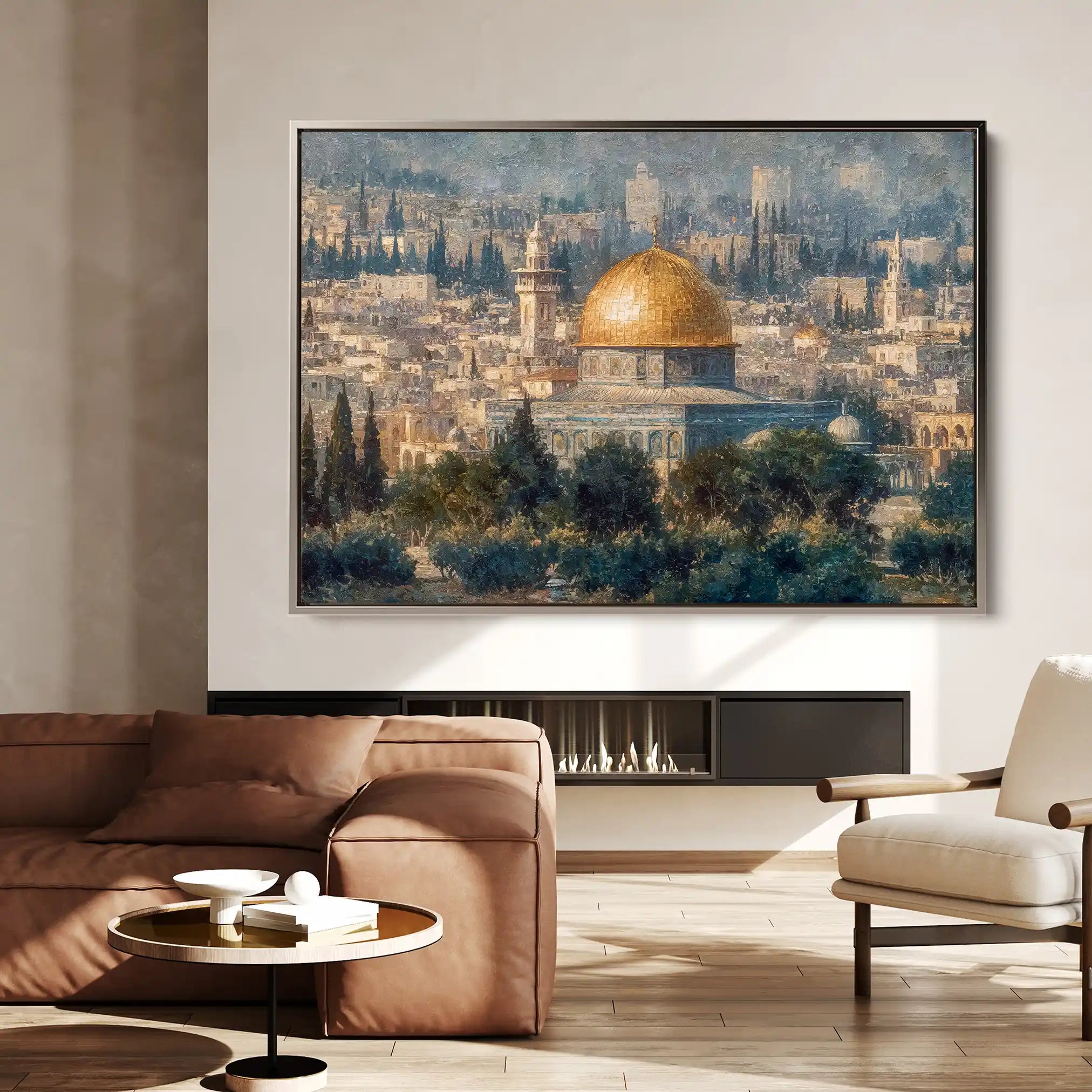 Palestine 168 Canvas Art 60 x 40 cm / Stretched on hidden frame