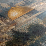 Palestine 168 Canvas Art 60 x 40 cm / Stretched on hidden frame