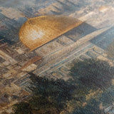 Palestine 168 Canvas Art 60 x 40 cm / Stretched on hidden frame